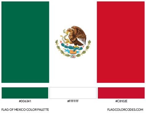 Mexican Flag Images To Color