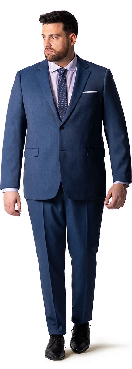 Big and Tall Suits | Made to Measure = All Sizes - Hockerty