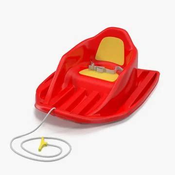 Sled For Kid ~ 3D Model ~ Download #90939620 | Pond5