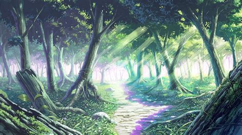 Anime Forest Backgrounds - Wallpaper Cave