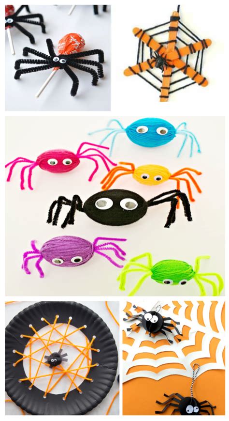 Handprint Spider Craft