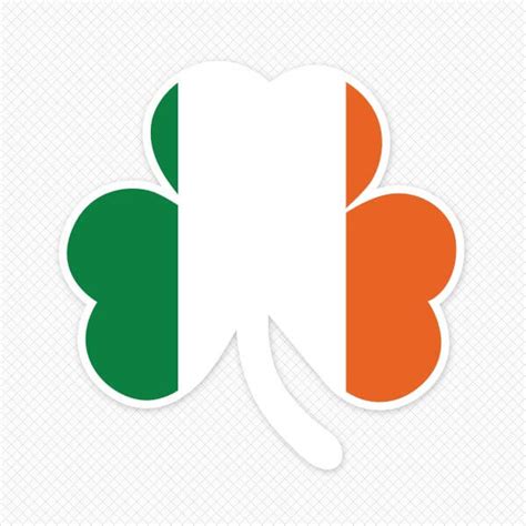 Irish Bumper Stickers | Irish Flag Sticker | Sticker Genius