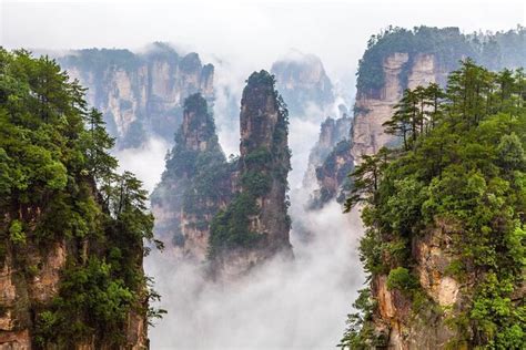 Full-Day Zhangjiajie National Forest Park Tour: Tianzi Mountain and ...