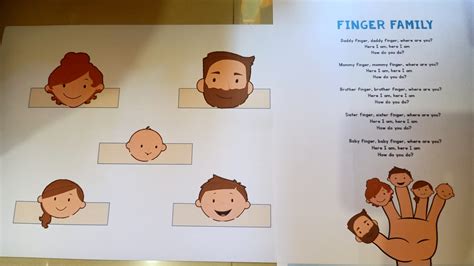 Family Finger Puppets Free Printable Papercraft Templates, 52% OFF