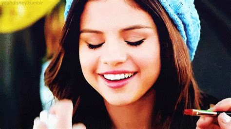 Happy Selena Gomez GIF - Find & Share on GIPHY