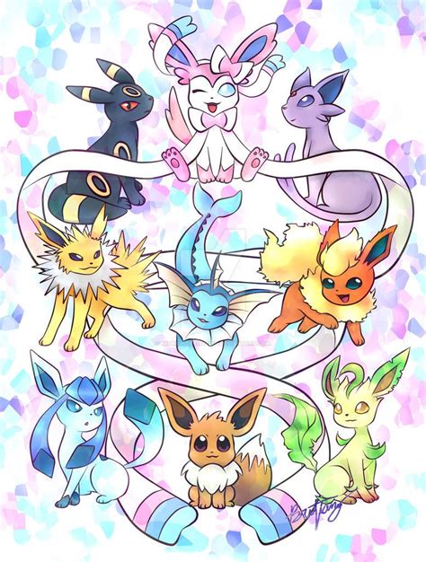 Pokemon Eevee Evolution by Midnightrabbit806 on DeviantArt | Pokemon ...