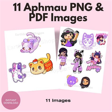 Aphmau 11 PNG Images Aphamu Roblox Digital Download instant Download ...