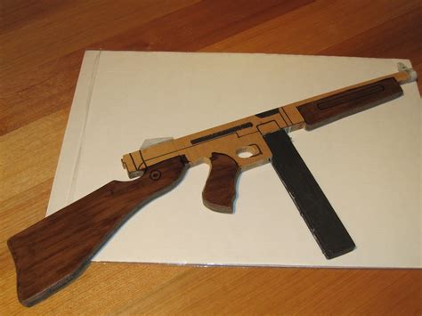 Thompson Sub-machine Gun (Wooden Toy) - Instructables