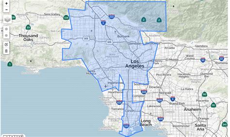 Los Angeles Unified School District Map | School Zone Info & More