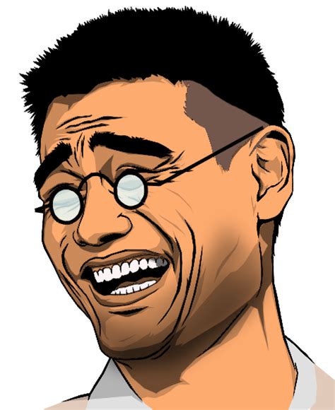 Yao ming cartoon face Blank Template - Imgflip