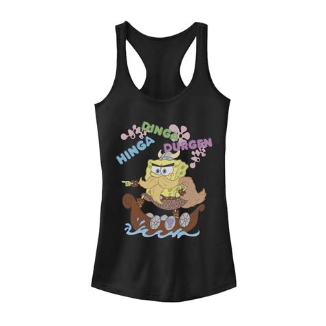 Juniors SpongeBob SquarePants Hinga Dinga Durgen Tank | Spongebob ...