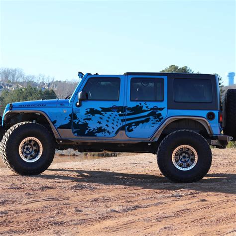 Jeep Wrangler Decals For Side