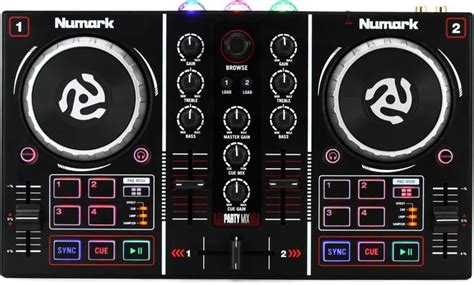 Numark Party Mix DJ Controller with Built-in Light Show | Sweetwater