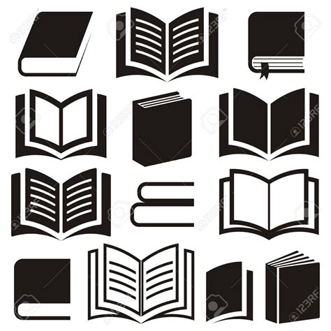 Vector Book Icon #11716 - Free Icons Library