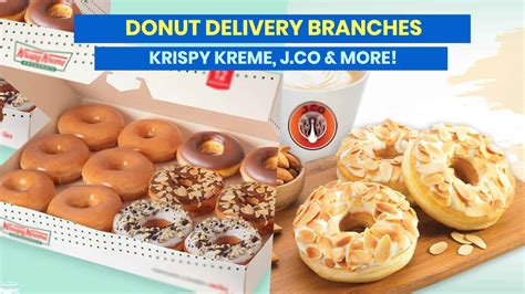 DONUT DELIVERY: Open Branches of Krispy Kreme, J.Co, Dunkin' & More ...