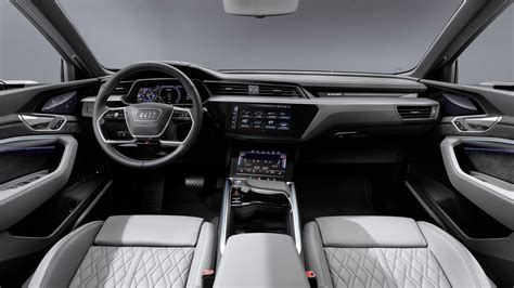 Audi e-tron 55 quattro Sportback S line 2020 5K Interior Wallpaper - HD ...