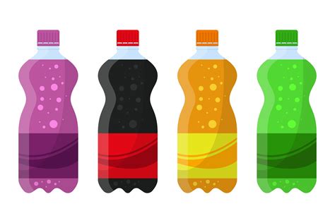 Soda bottle vector design illustration isolated on white background ...