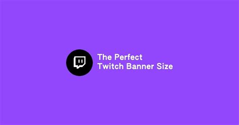 Twitch Banner Template 2024 Size - Brett Clarine