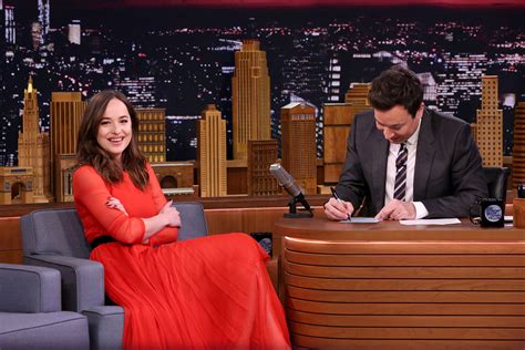 Dakota Johnson Gets the Giggles on 'Jimmy Fallon'