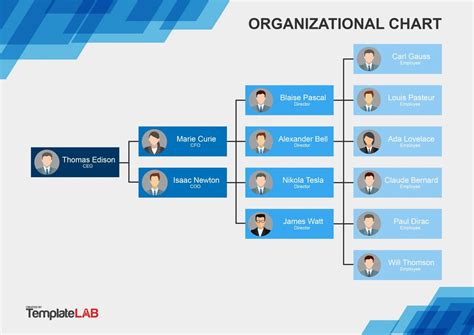 Organizational Chart Template – serat