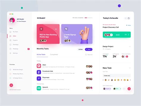 24 Dashboard Design Inspiration - Inspiration & Productivity for Everyone