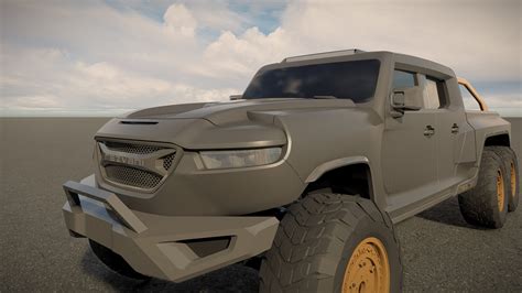 Rezvani Hercules 6X6 - 3D Model by AlphaGroup