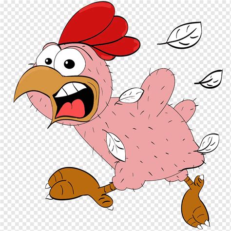 Scared Chicken Cartoon Images