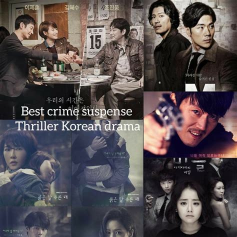 Best Crime-Suspense Thriller Korean Dramas Part 2 - MyDramaList