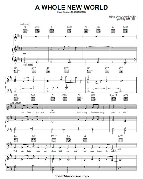 Disney Violin Sheet Music Free Printable