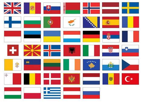 Find the European Flags Quiz