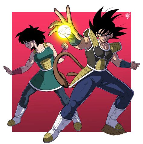 Bardock X Gine COMMISSION by PeculiarDoc on DeviantArt