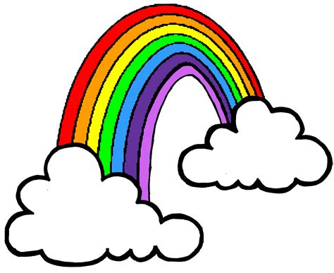 Rainbow clipart clipart cliparts for you 2 – Clipartix