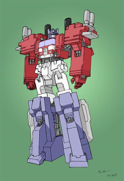 Powermaster Optimus Prime 3.0 by TGping on DeviantArt