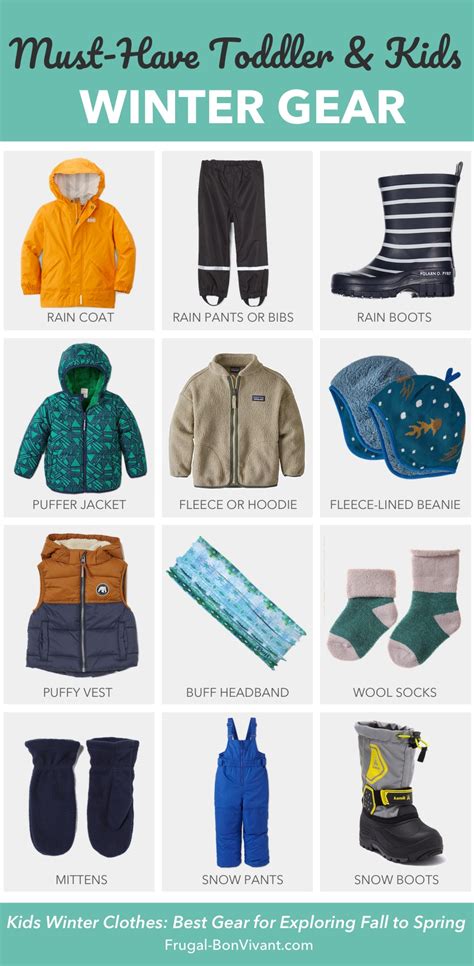 Best Kids Winter Gear: Cold Weather Must-Haves Fall to Spring