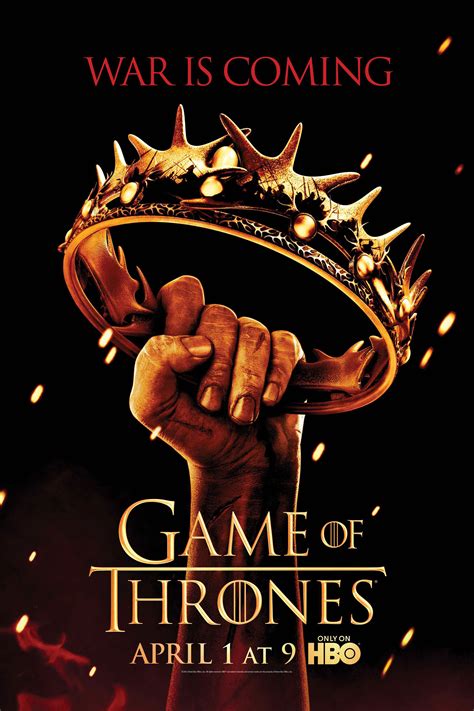 New Poster for Game of Thrones, Season Two ~ Omnimystery News