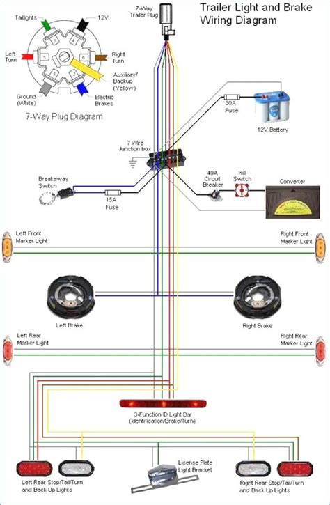 Electric Trailer Brake Wiring Parts Diagrams Trailer Brake W