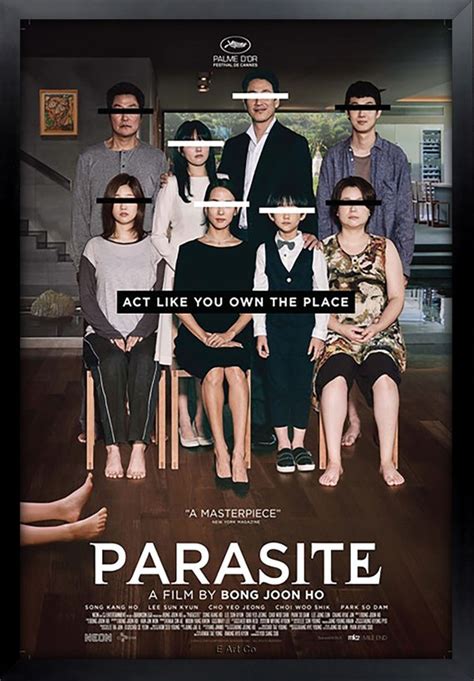 Parasite (2019) Original French Grande Movie Poster Original Film Art ...