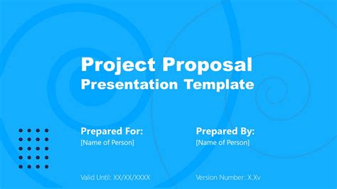 Project Proposal PowerPoint Template & Presentation Slides