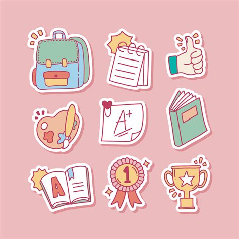 50+ cute sticker for journal to add personality to your pages