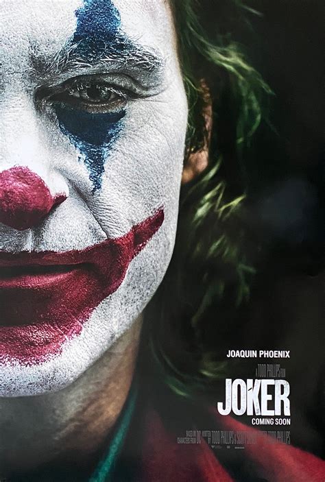 Original Joker Movie Poster - Joaquin Phoenix - Batman - Gotham City