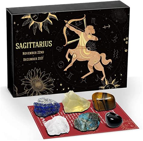 Get the Sagittarius Crystals Gift Set at Astrology Store