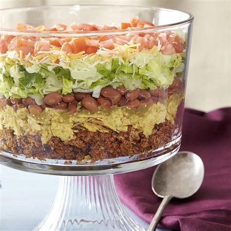 8-Layer Taco Salad Recipe - EatingWell.com