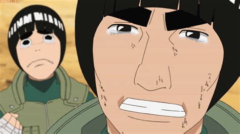 This gif. Rock Lee and Gai Sensei | Rock lee naruto, Guy sensei, Rock lee