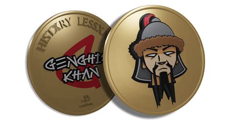 Genghis Khan Coin on Behance