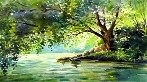 Watercolor Paintings Of Landscapes