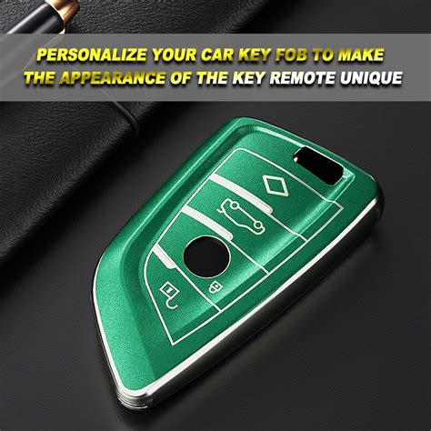 For BMW Key Fob Cover,Soft TPU Full Protection Key Fob Case for BMW 2 ...