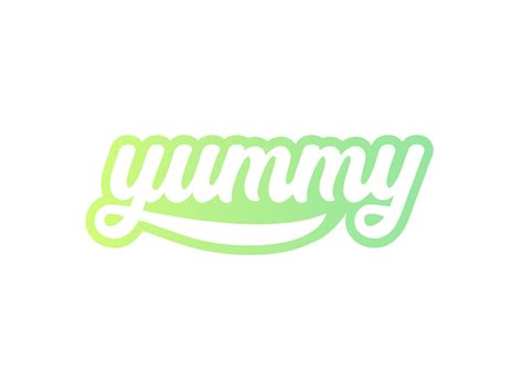 Yummy Logo Concept by Brahim Romdhane on Dribbble