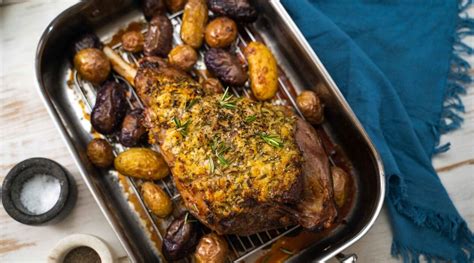 Easter Roast Lamb with Fresh Mint Sauce | Fresh Recipes NZ