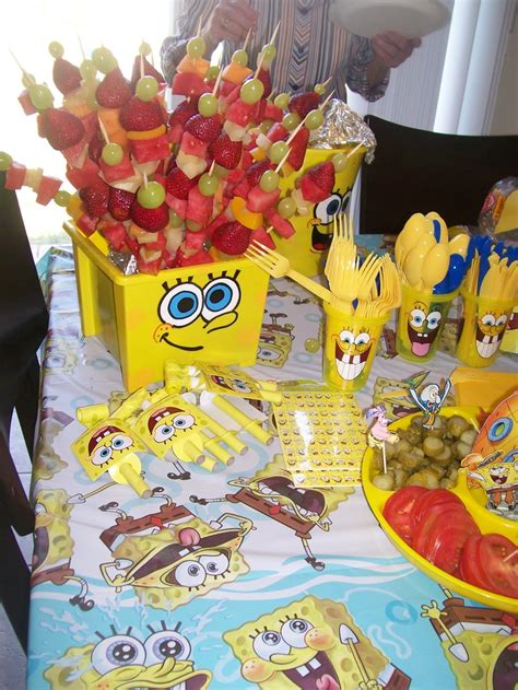 Great Ideas for a Spongebob Party!