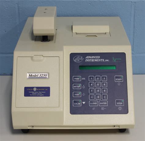 Refurbished Advanced Instruments Model 3250 Single-Sample Osmometer